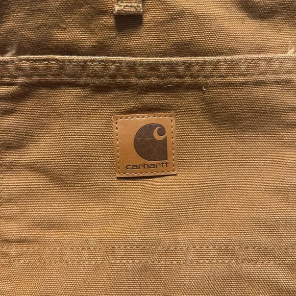 Carhartt men's original fit work dungaree pant 36/32 - Picture 2 of 3